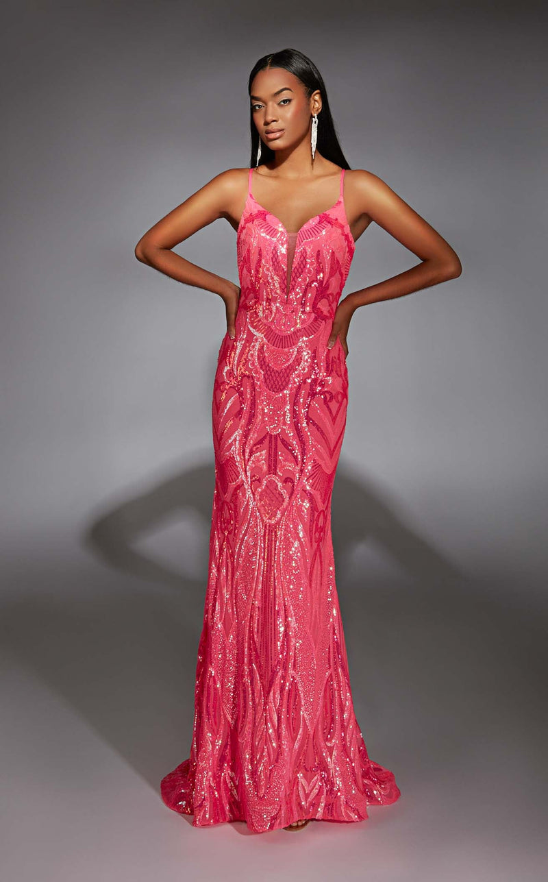Alyce 61930 Hot Pink