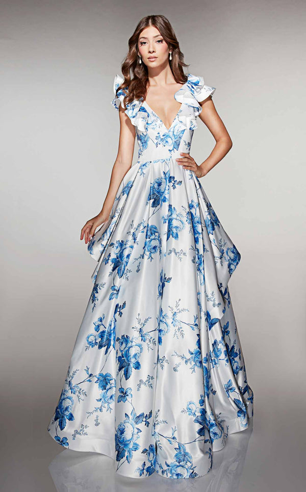 Alyce 62001 Blue White