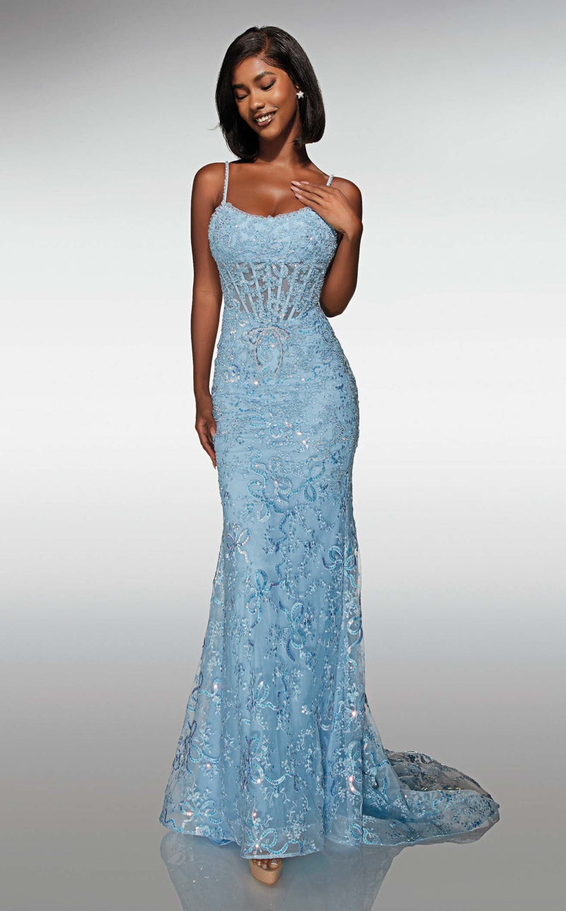 Alyce 62017 Glacier Blue-White