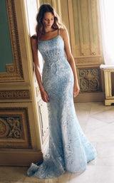 Alyce 62017 Glacier Blue-White