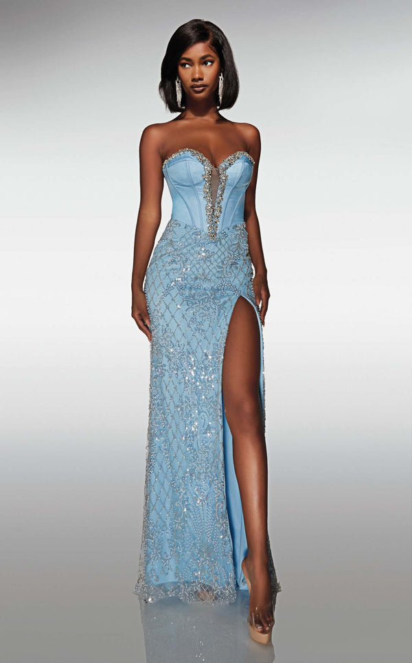 Alyce 62031 Glacier Blue-White