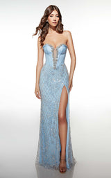 Alyce 62031 Glacier Blue-White