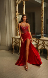 Alyce 62087 Red Solid