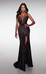 Alyce 62100 Black/Fuchsia