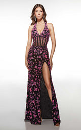 Alyce 62116 Black/Barbie Pink