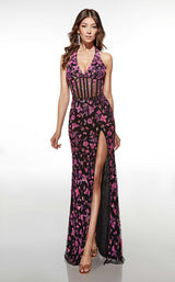 Alyce 62116 Black/Barbie Pink