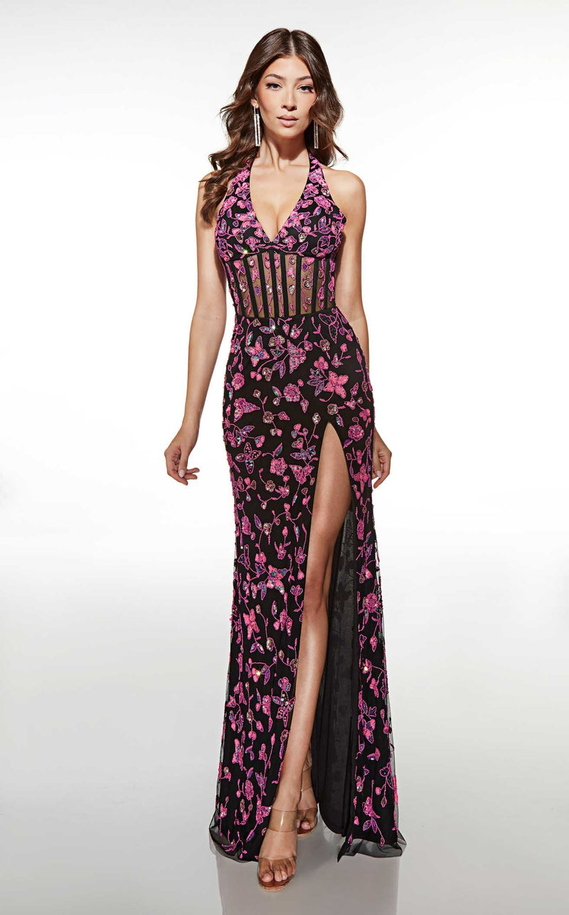 Alyce 62116 Black/Barbie Pink