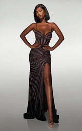 Alyce 62117 Black/Fuchsia