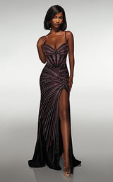 Alyce 62117 Black/Fuchsia