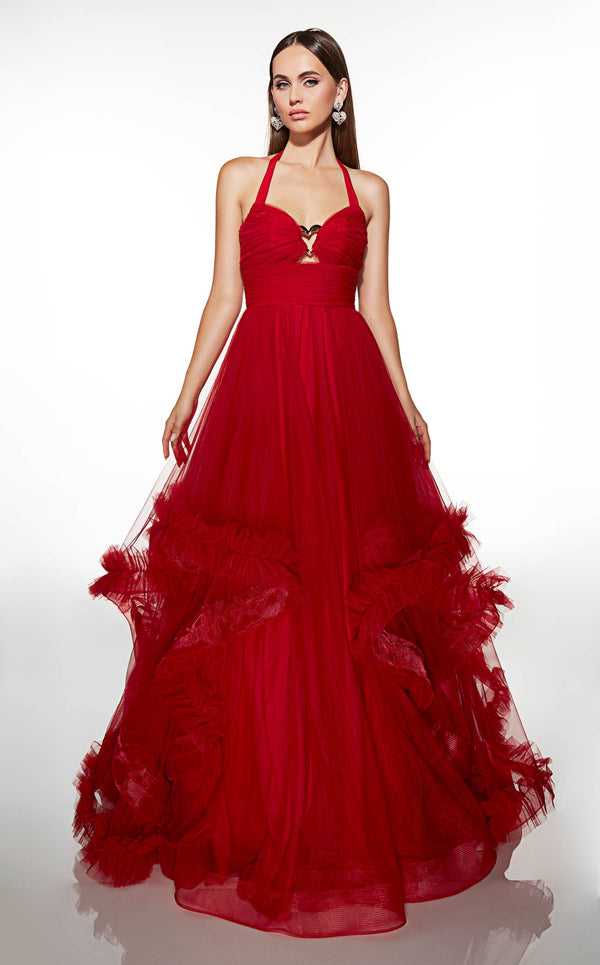 Alyce 62151 Red/Velvet