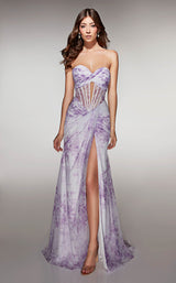 Alyce 62176 Lilac/White