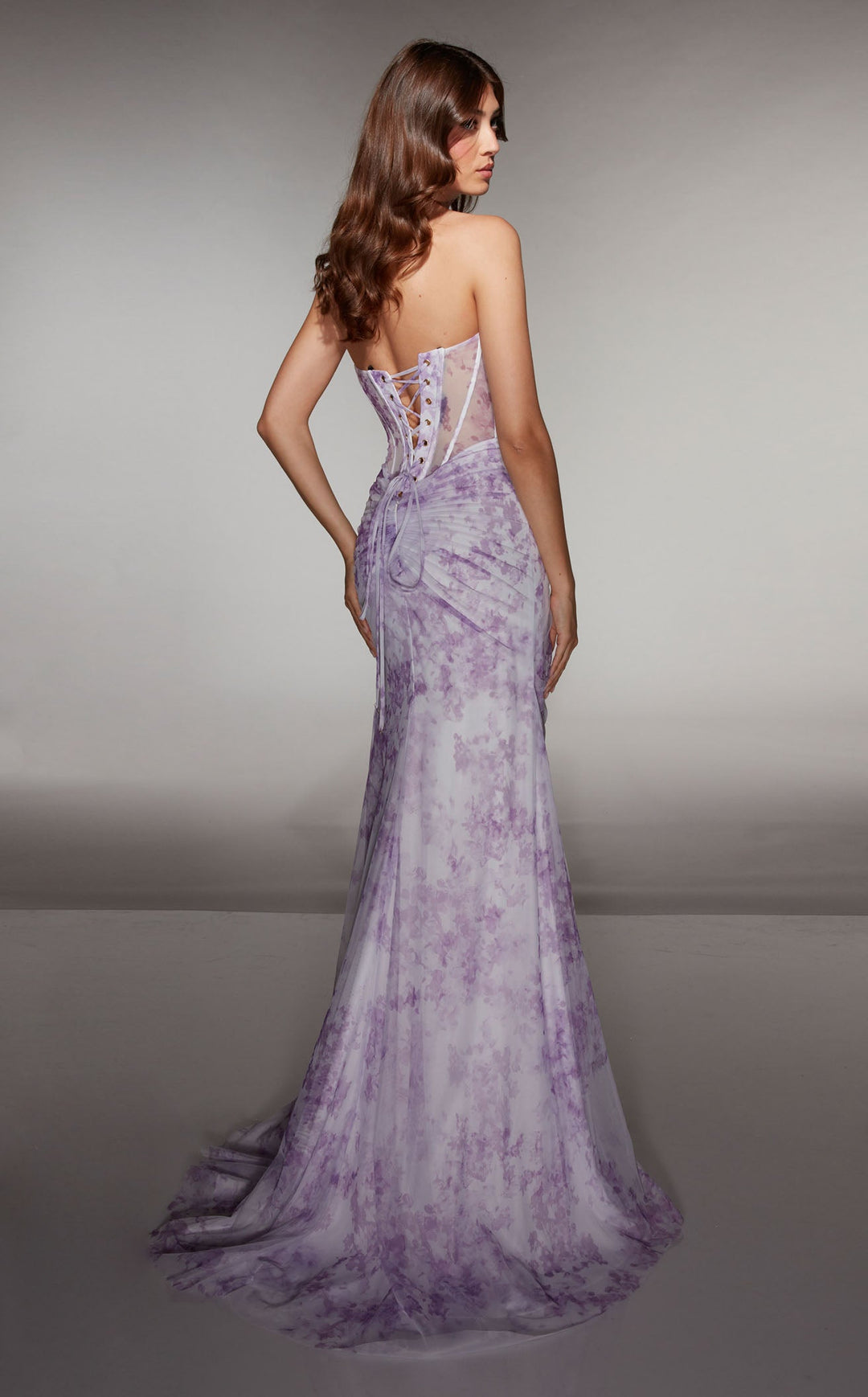 Alyce 62176 Lilac/White