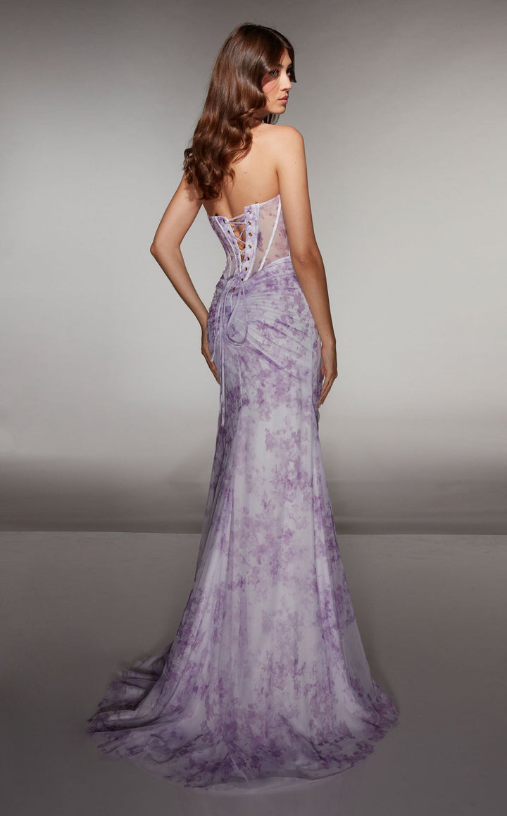 Alyce 62176 Lilac/White