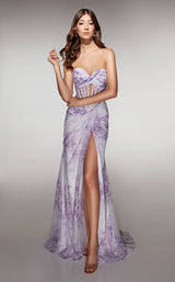 Alyce 62176 Lilac/White