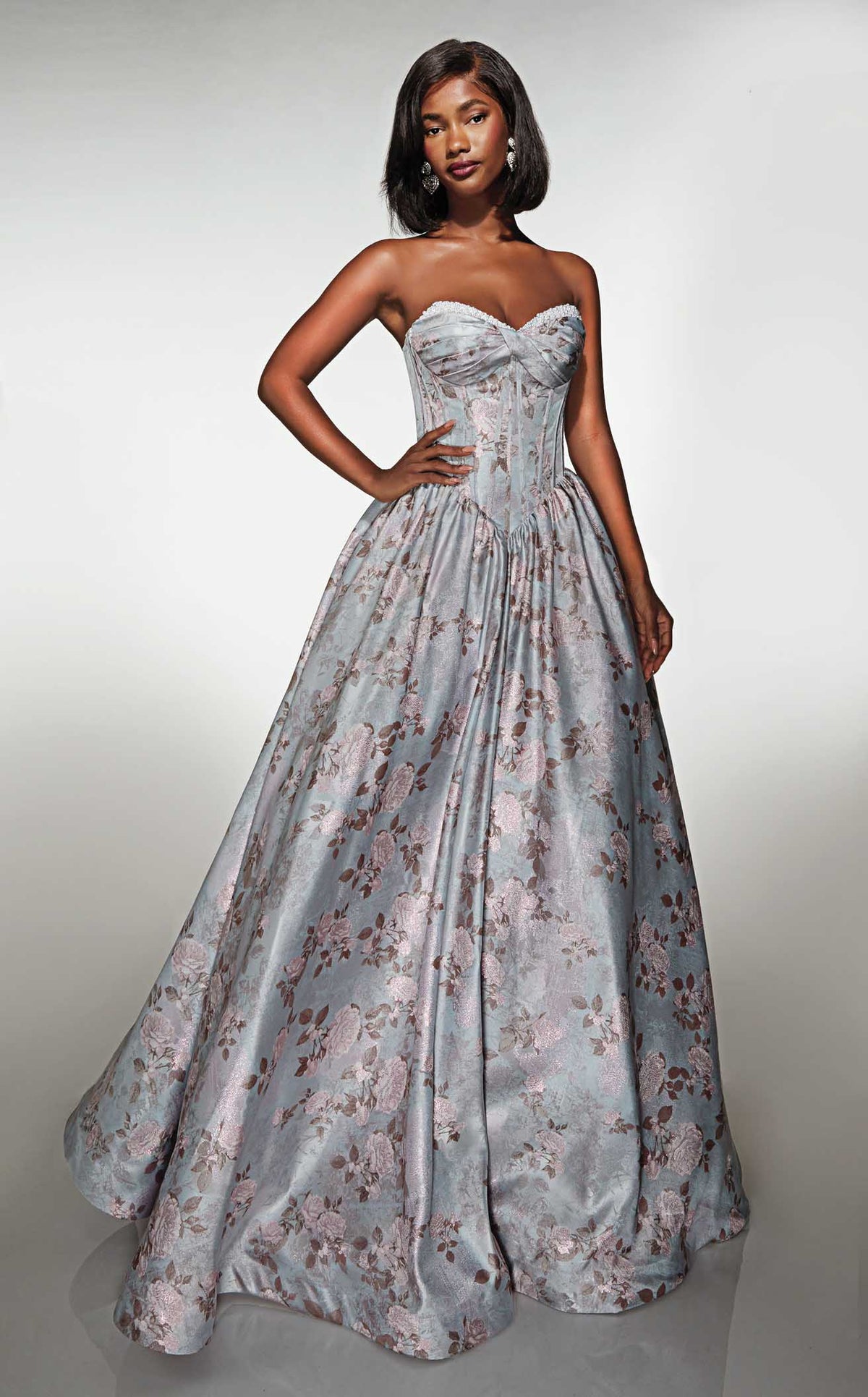 alyce formal dresses Alyce 61740 Long Prom Dress Pink / 2 main image 1