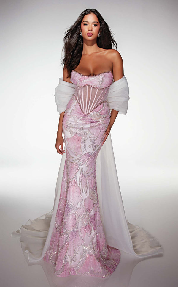 Alyce 62187 Pink/White