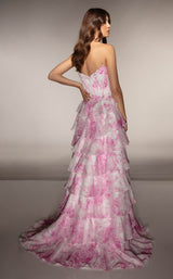 Alyce 62192 Fuchsia/White