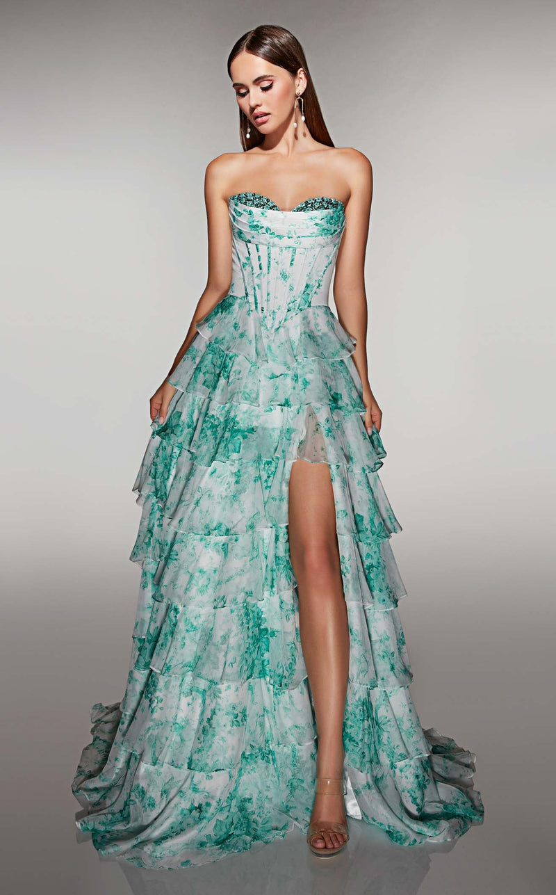 Alyce 62192 Soft Jade-White