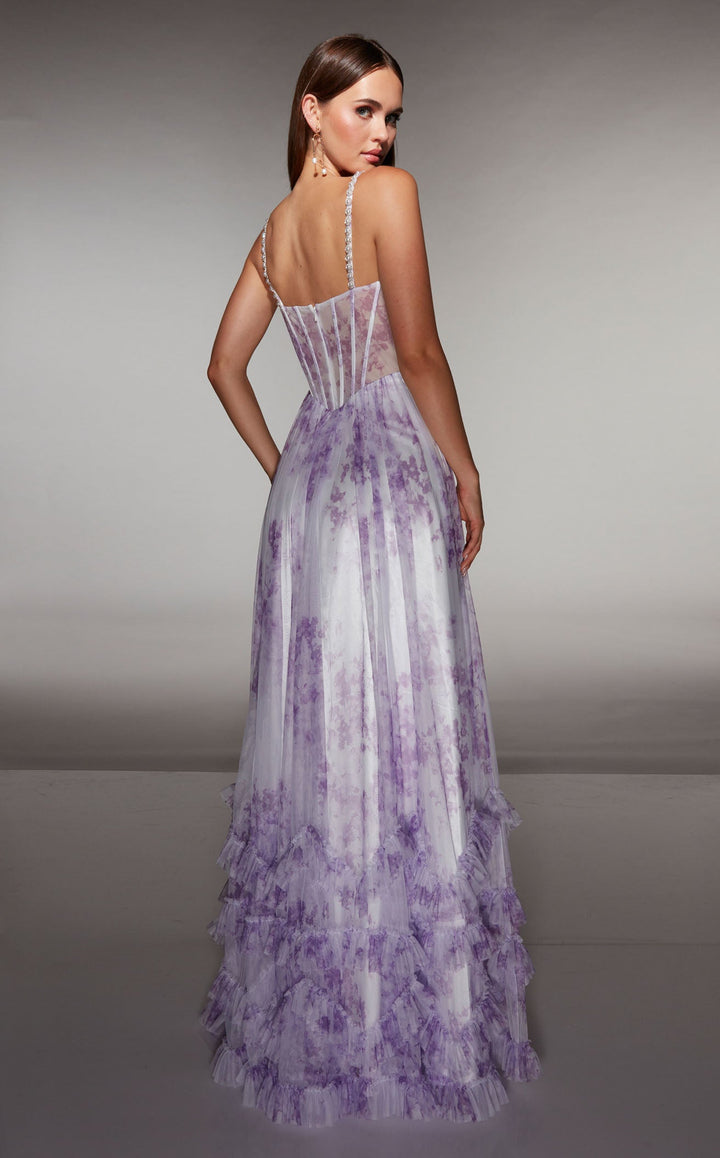 Alyce 62202 Lilac/White