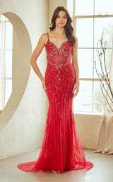 Amelia Couture 2135 Red