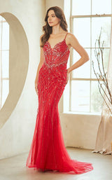 Amelia Couture 2135 Red