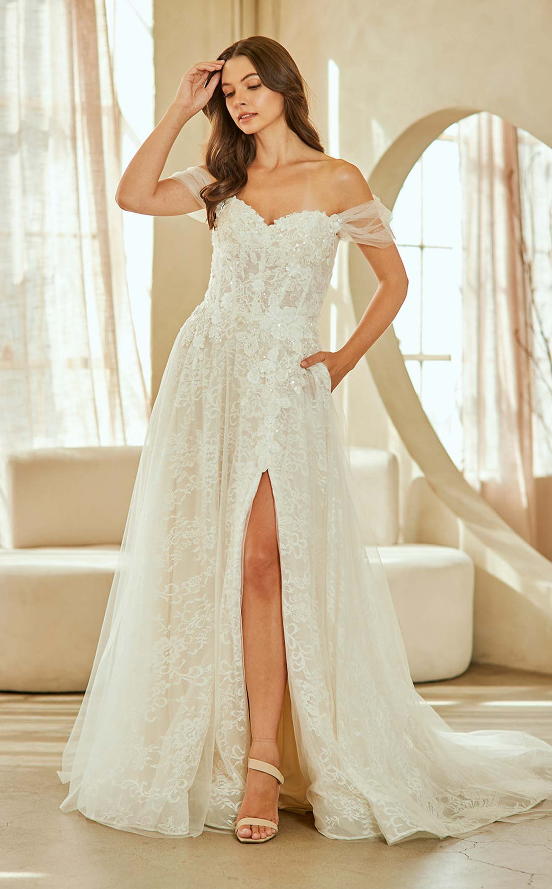 Amelia Couture 2139 White