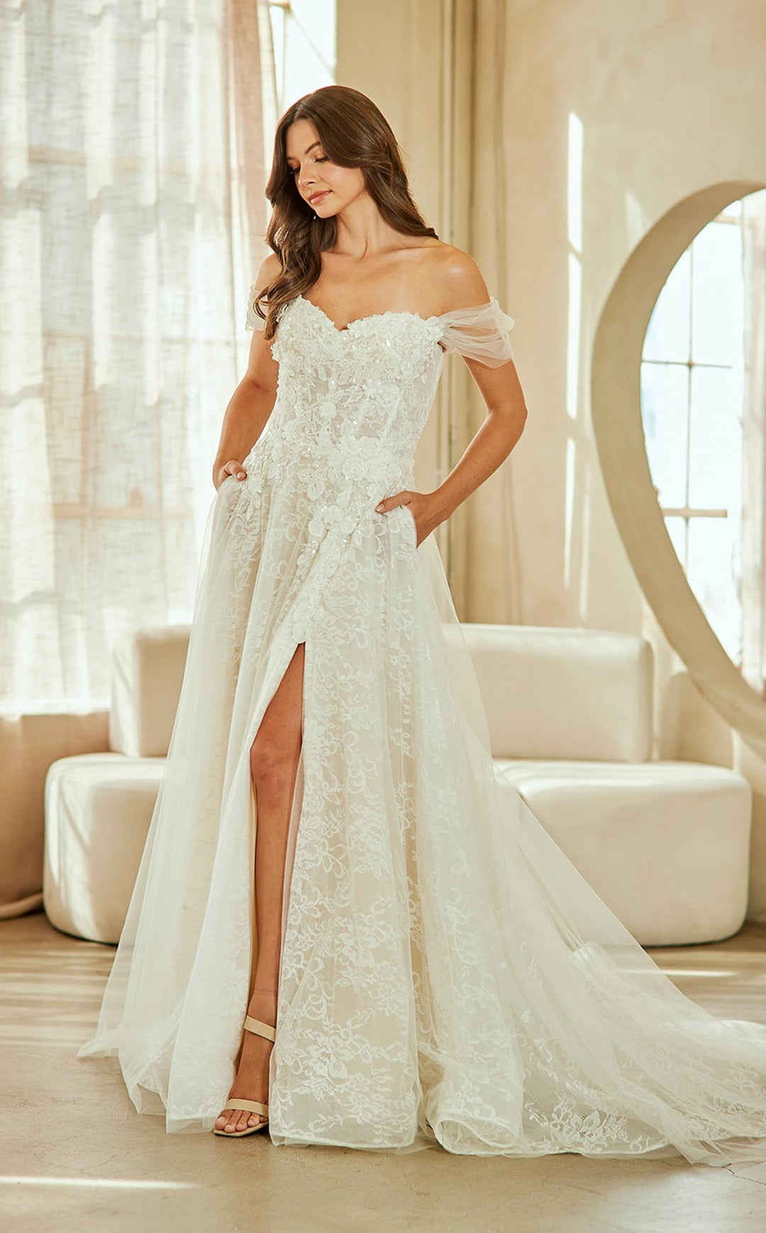 Amelia Couture 2139 White