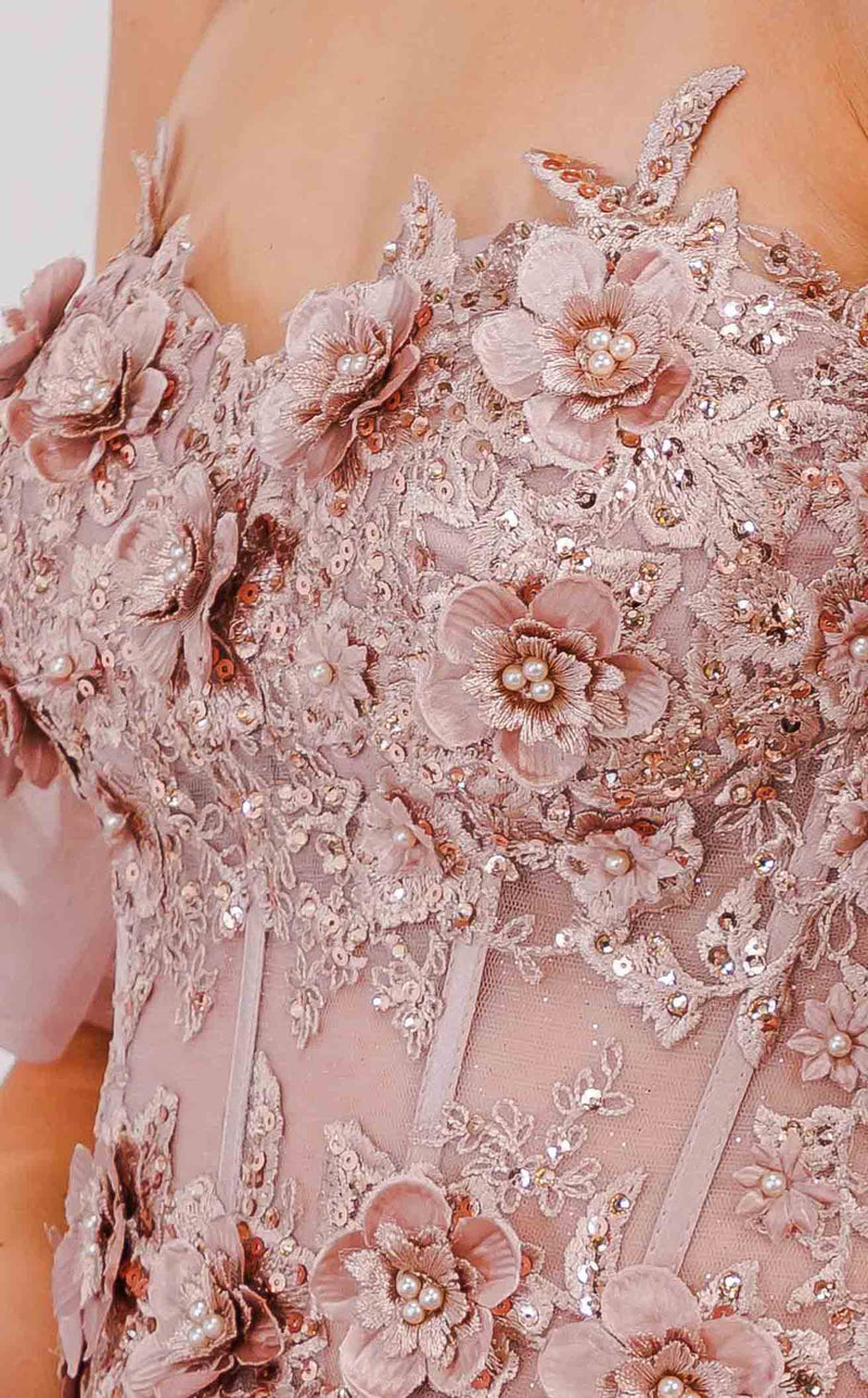 Amelia Couture 3041 Dusty Rose