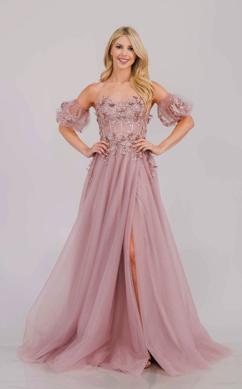 Amelia Couture 3041 Dusty Rose