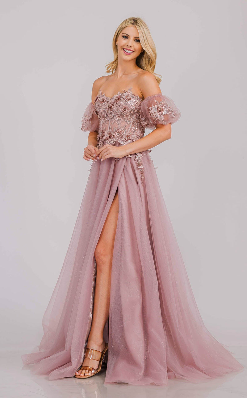 Amelia Couture 3041 Dusty Rose