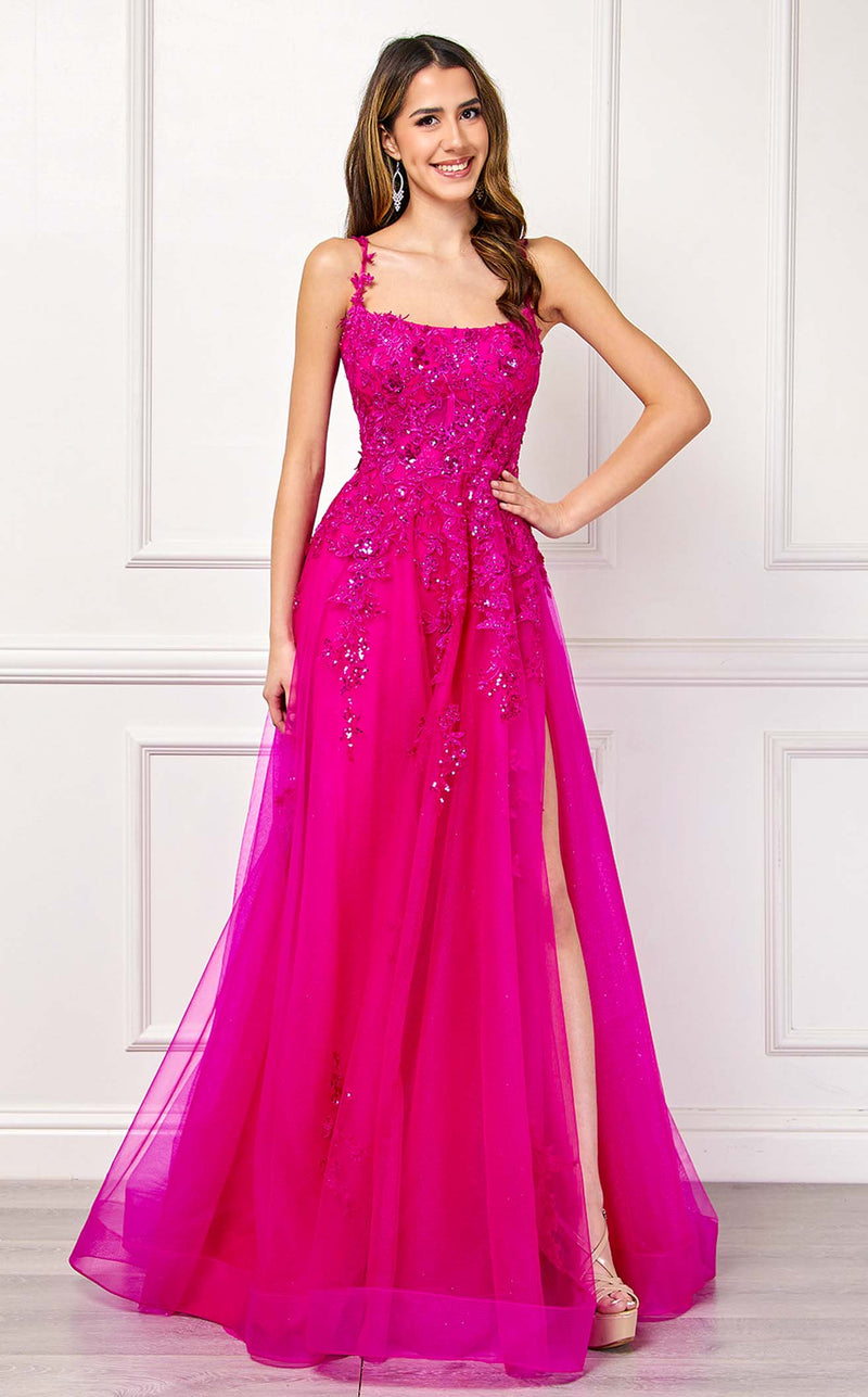 Amelia Couture 4044 Hot Pink