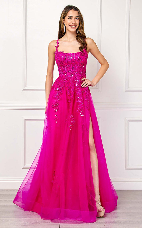 Amelia Couture 4044 Hot Pink