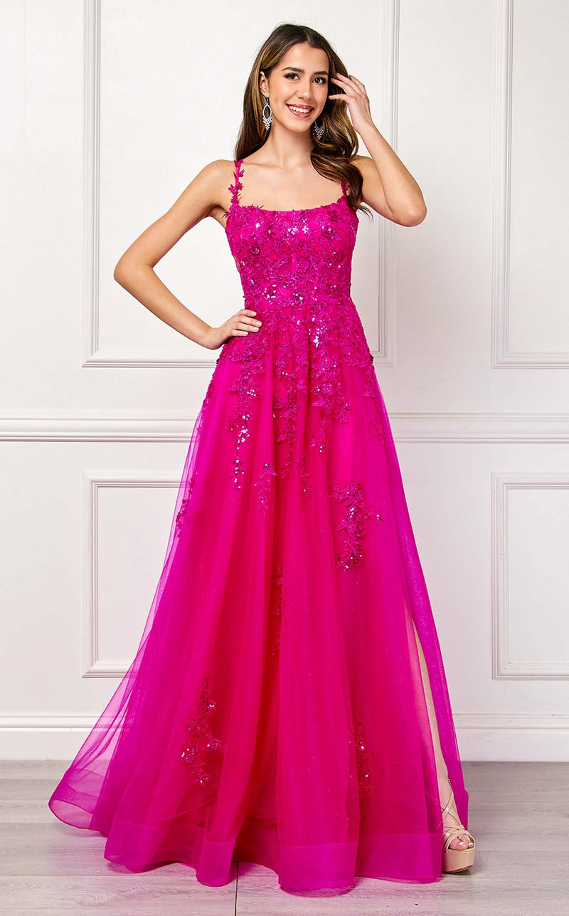 Amelia Couture 4044 Hot Pink