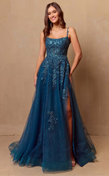 Amelia Couture 4044 Teal