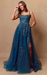 Amelia Couture 4044 Teal