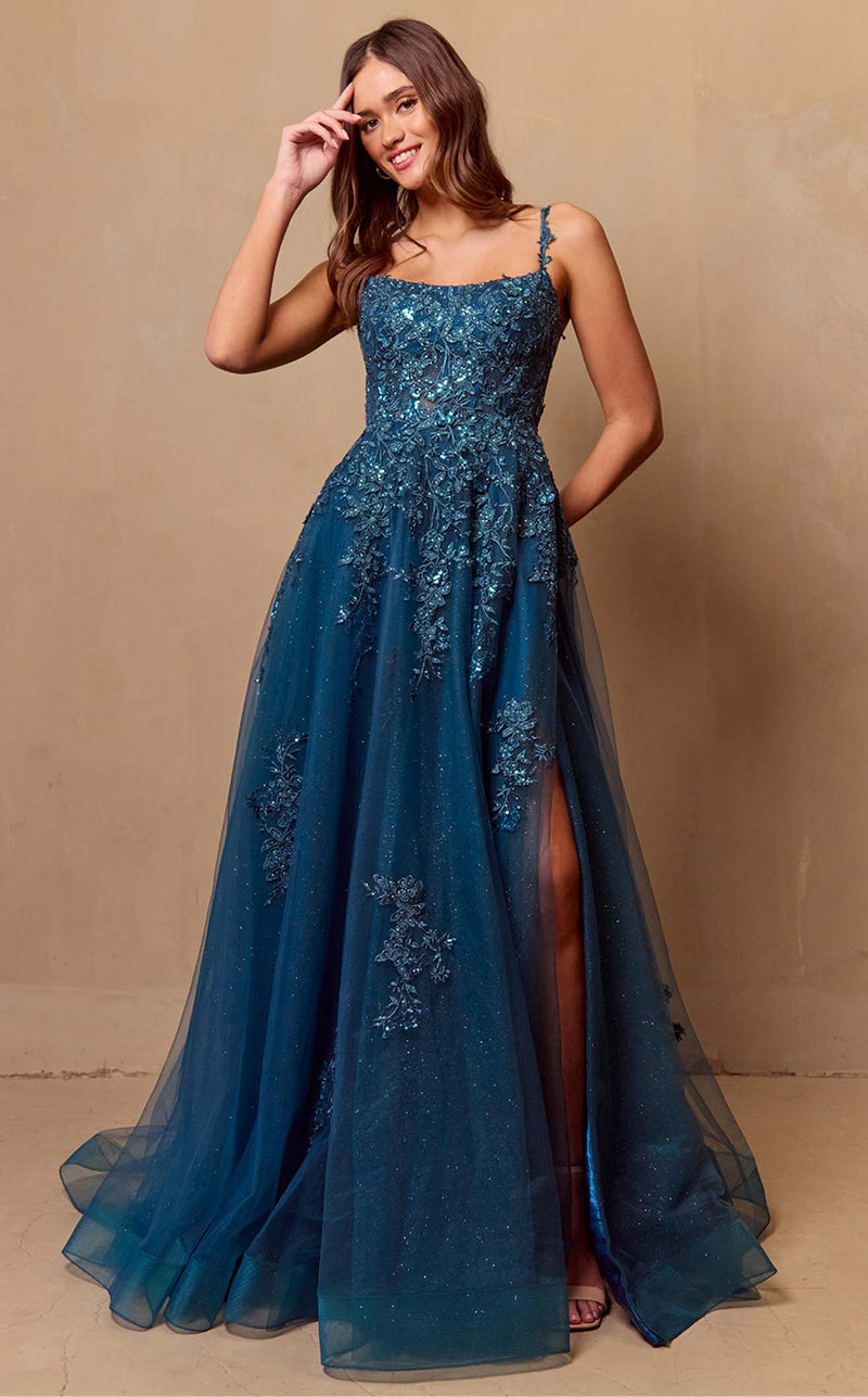 Amelia Couture 4044 Teal