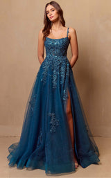 Amelia Couture 4044 Teal