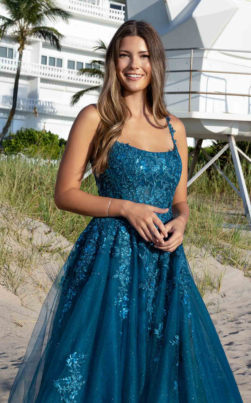 Amelia Couture 4044 Teal