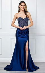 Amelia Couture 4049 Navy