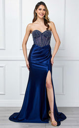 Amelia Couture 4049 Navy