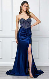 Amelia Couture 4049 Navy