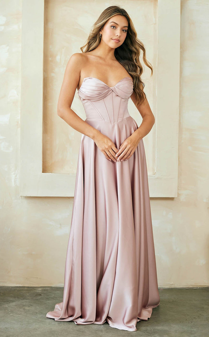 Amelia Couture 4053 Dusty Rose