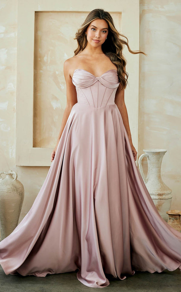Amelia Couture 4053 Dusty Rose