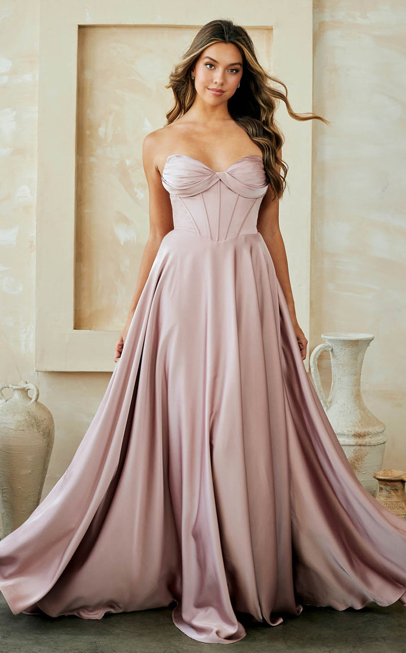 Amelia Couture 4053 Dusty Rose