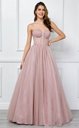 Amelia Couture 6202 Dusty Rose