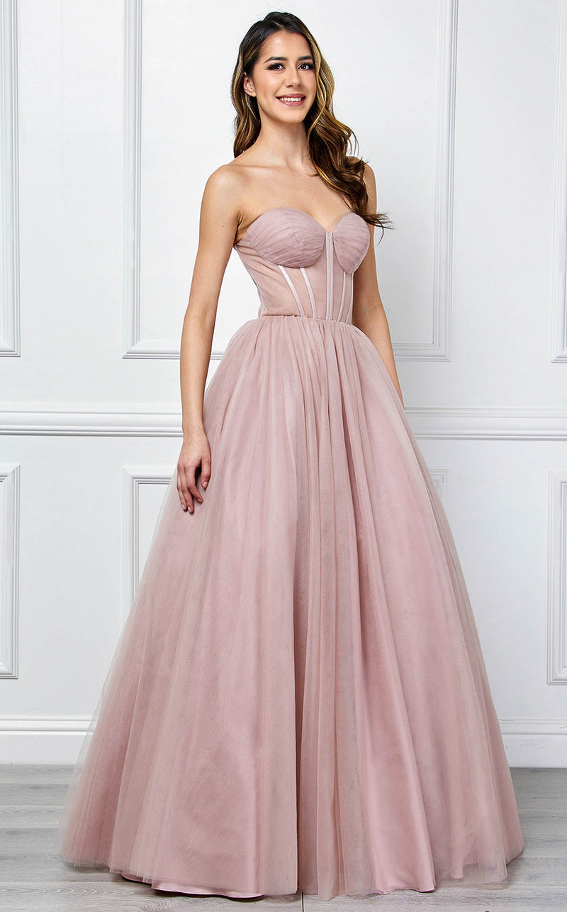 Amelia Couture 6202 Dusty Rose