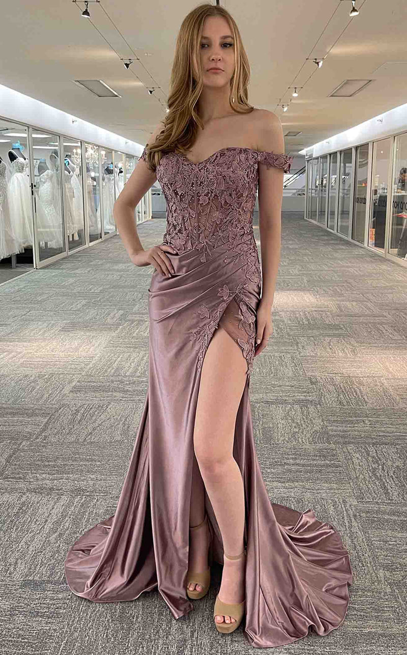 Amelia Couture 7030 Victorian Purple