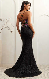 Amelia Couture 7061 Black Berry