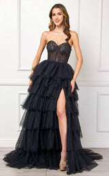 Amelia Couture 7067 Black