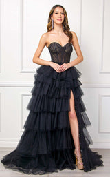 Amelia Couture 7067 Black